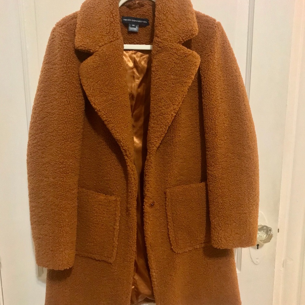 French Connection Teddy Coat